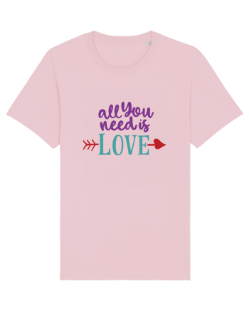 All you need is Love Cotton Pink