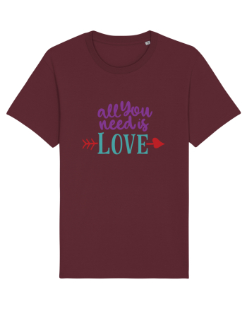 All you need is Love Burgundy