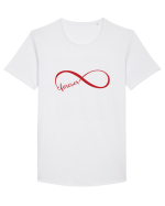 Forever Infinity Tricou mânecă scurtă guler larg Bărbat Skater