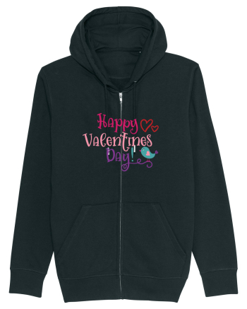 Happy Valentines Day Black