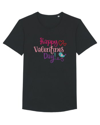 Happy Valentines Day Black