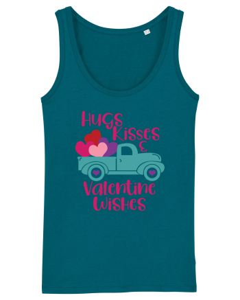 Hugs Kisses and Valentine Wishes Ocean Depth