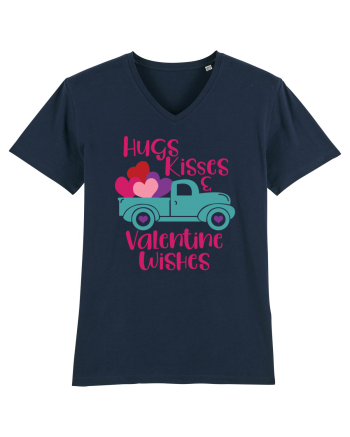 Hugs Kisses and Valentine Wishes French Navy
