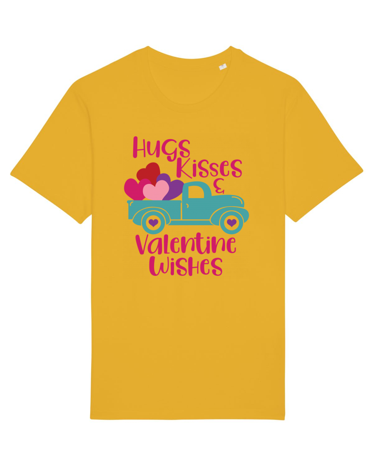 Tricou mânecă scurtă Unisex Rocker Spectra Yellow
