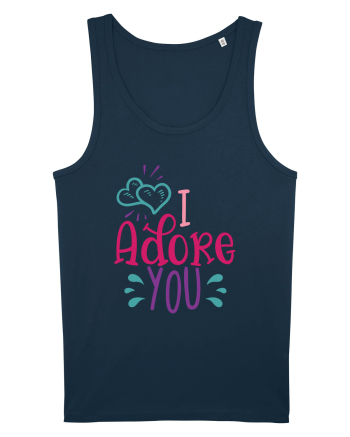 I Adore You Navy