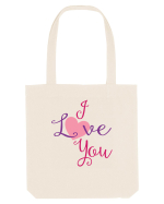 I Love You Sacoșă textilă