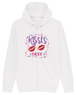 Free Kisses Hanorac cu fermoar Unisex Connector
