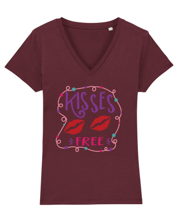 Free Kisses Burgundy