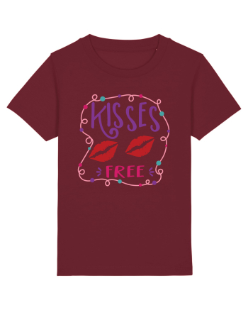 Free Kisses Burgundy