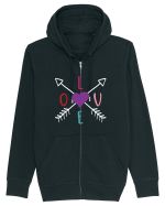 LOVE with Arrows Hanorac cu fermoar Unisex Connector