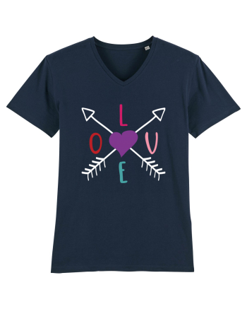 LOVE with Arrows French Navy