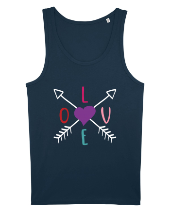 LOVE with Arrows Navy