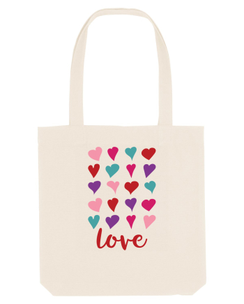Love with Hearts Natural