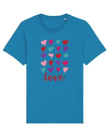 Love with Hearts Azur