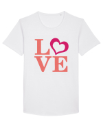 Love Tricou mânecă scurtă guler larg Bărbat Skater