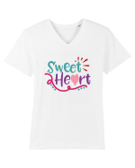 Sweet Heart Tricou mânecă scurtă guler V Bărbat Presenter