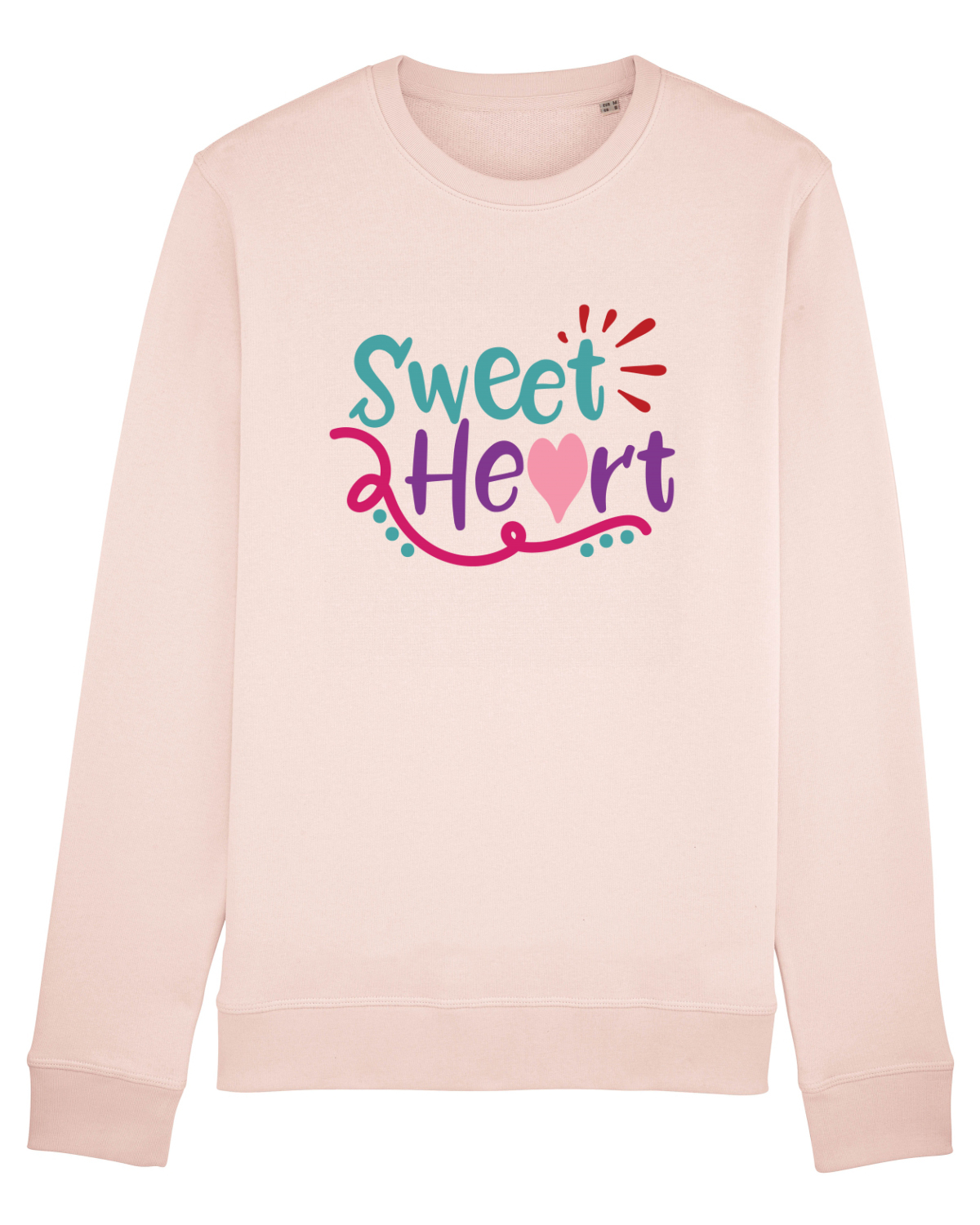 Bluză mânecă lungă Unisex Rise Candy Pink