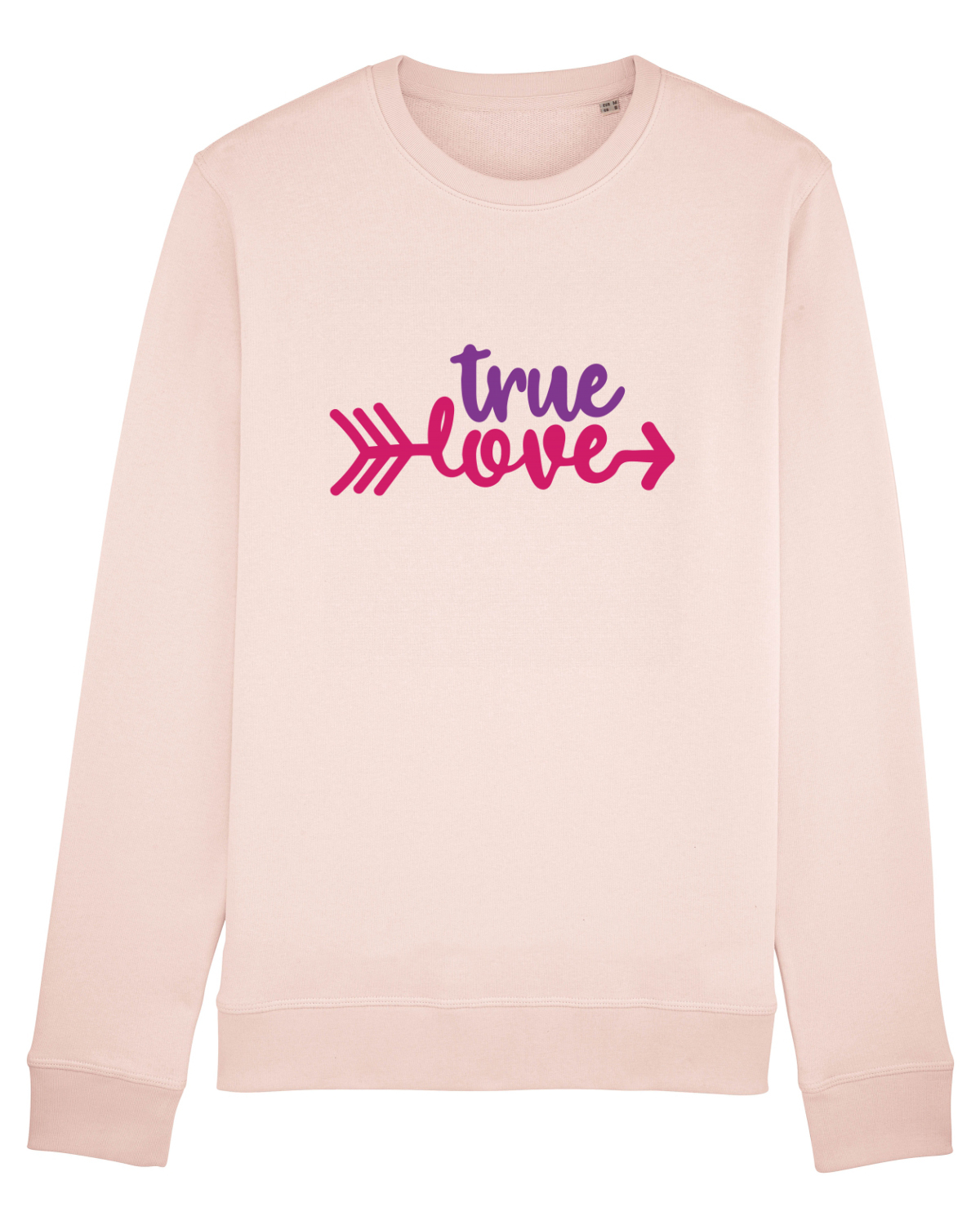 Bluză mânecă lungă Unisex Rise Candy Pink