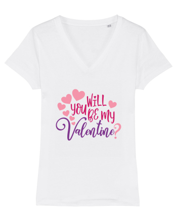 Will you be my Valentine White