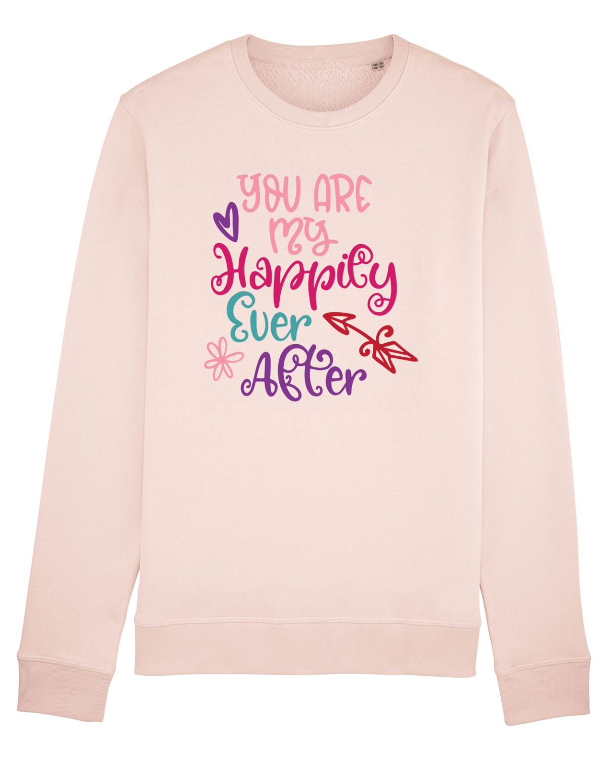 Bluză mânecă lungă Unisex Rise Candy Pink