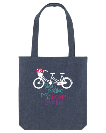 You Make my Heart Smile Midnight Blue