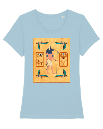 Zeu Egiptean Anubis Sky Blue