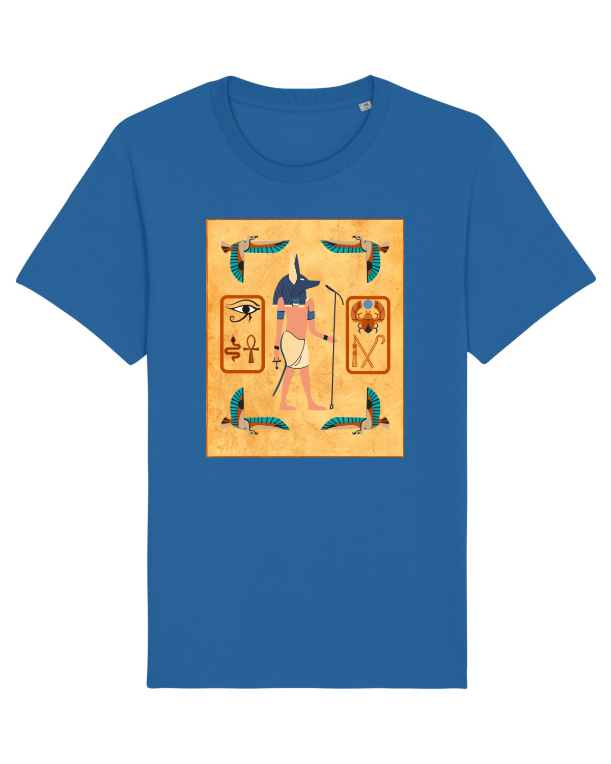 Tricou mânecă scurtă Unisex Rocker Royal Blue