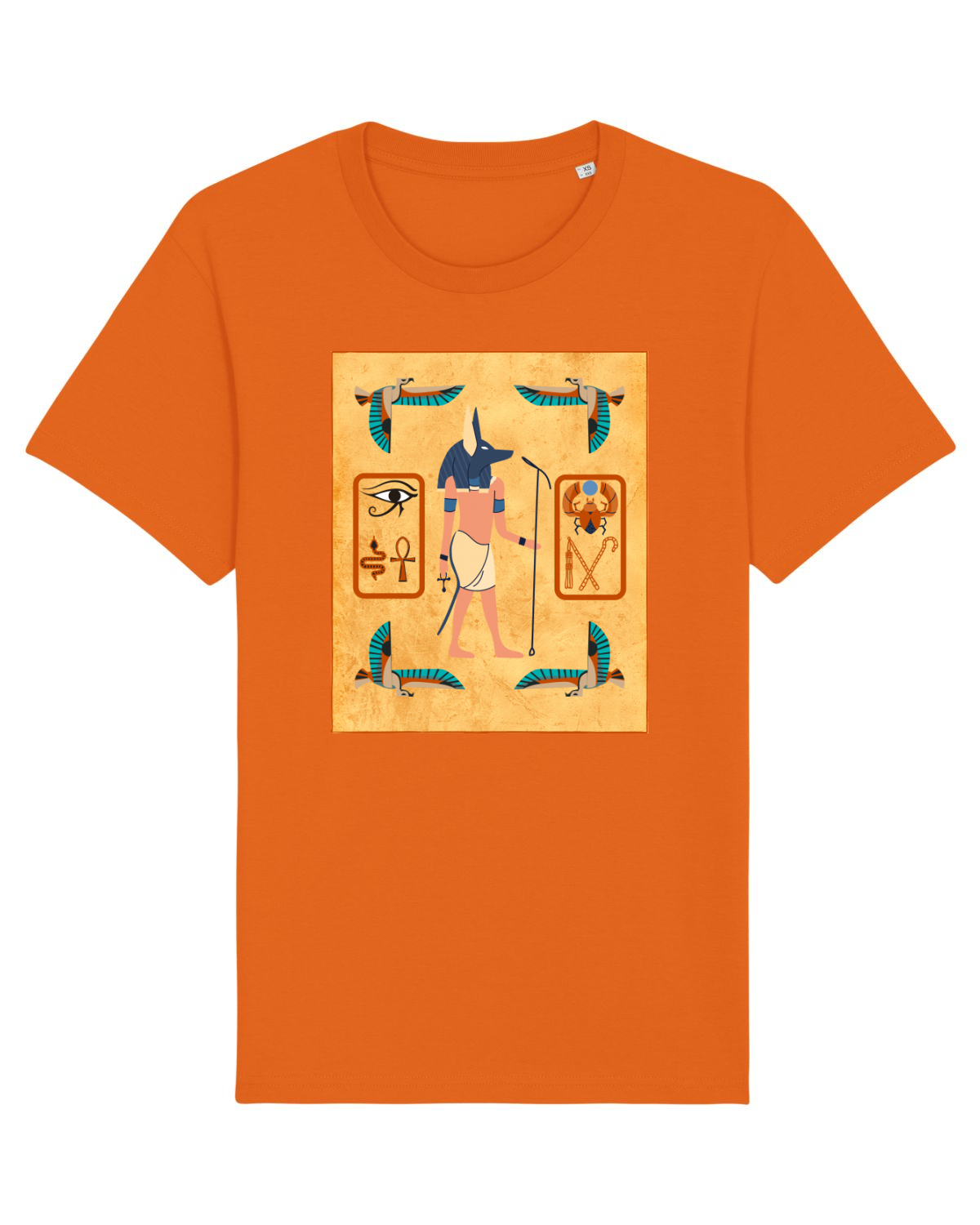 Tricou mânecă scurtă Unisex Rocker Bright Orange