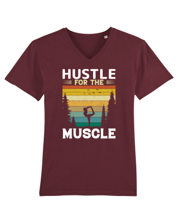 Hustle For The Muscle Gymnastics Burgundy