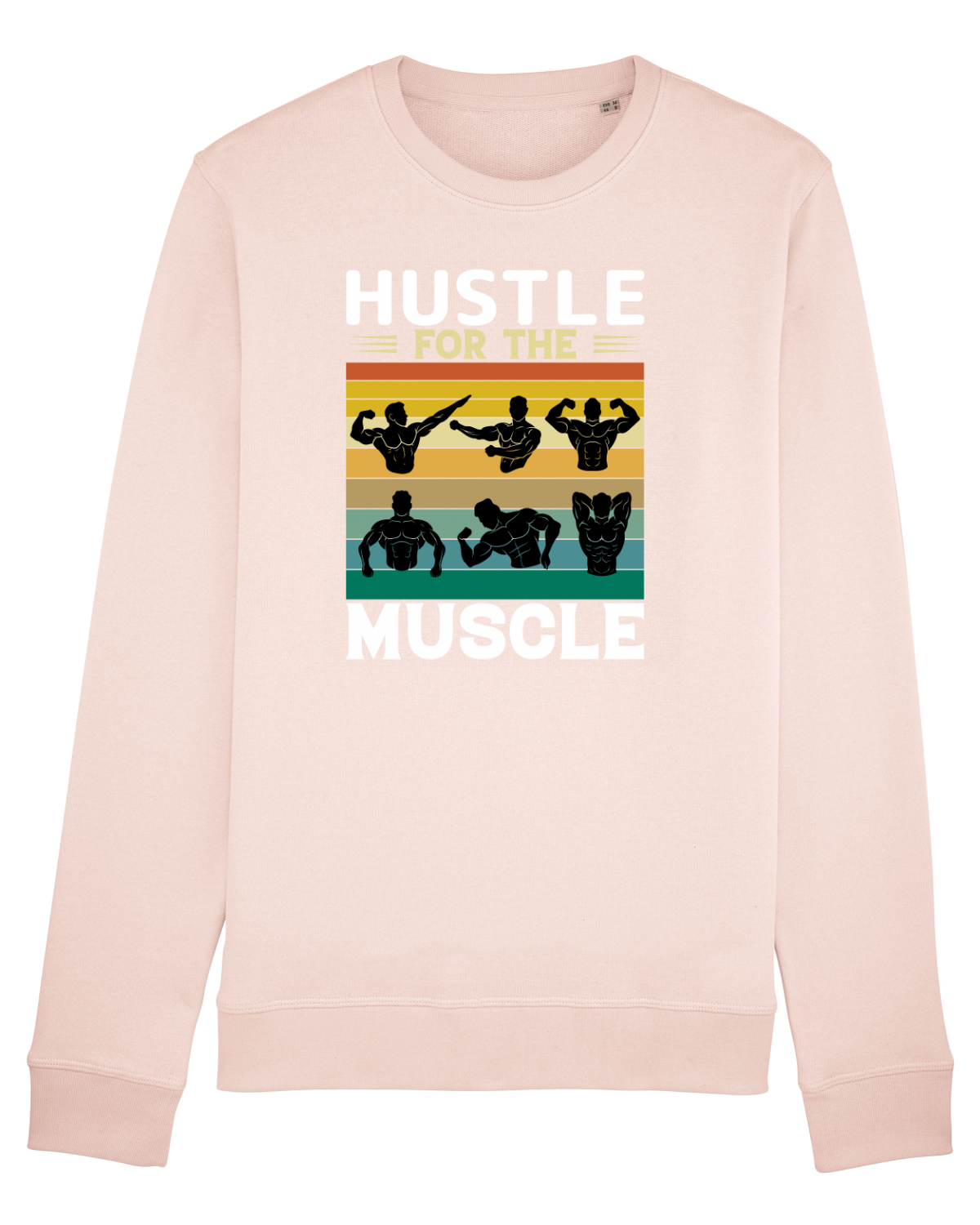 Bluză mânecă lungă Unisex Rise Candy Pink