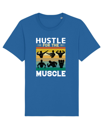 Hustle For The Muscle Bodybuilding Royal Blue