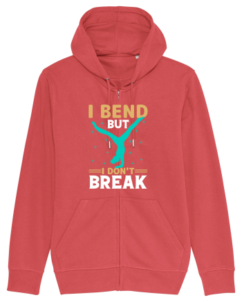 I Bend But I Don't Break Carmine Red