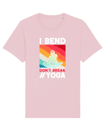 I Bend Don't Break Yoga Cotton Pink