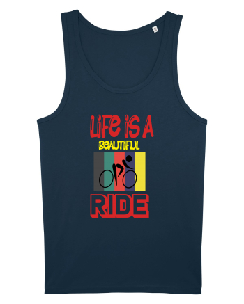Life Is A Beautiful Ride Navy