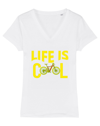 Life Is Cool White