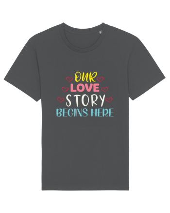 Our Love Story Begins Here Anthracite