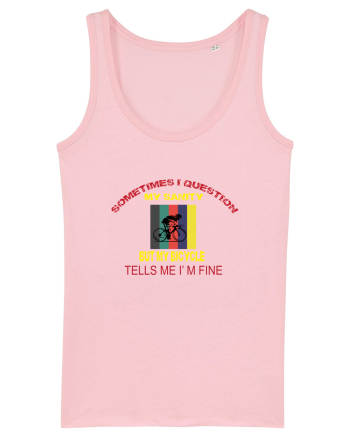 Sometimes I Question My Sanity Cotton Pink
