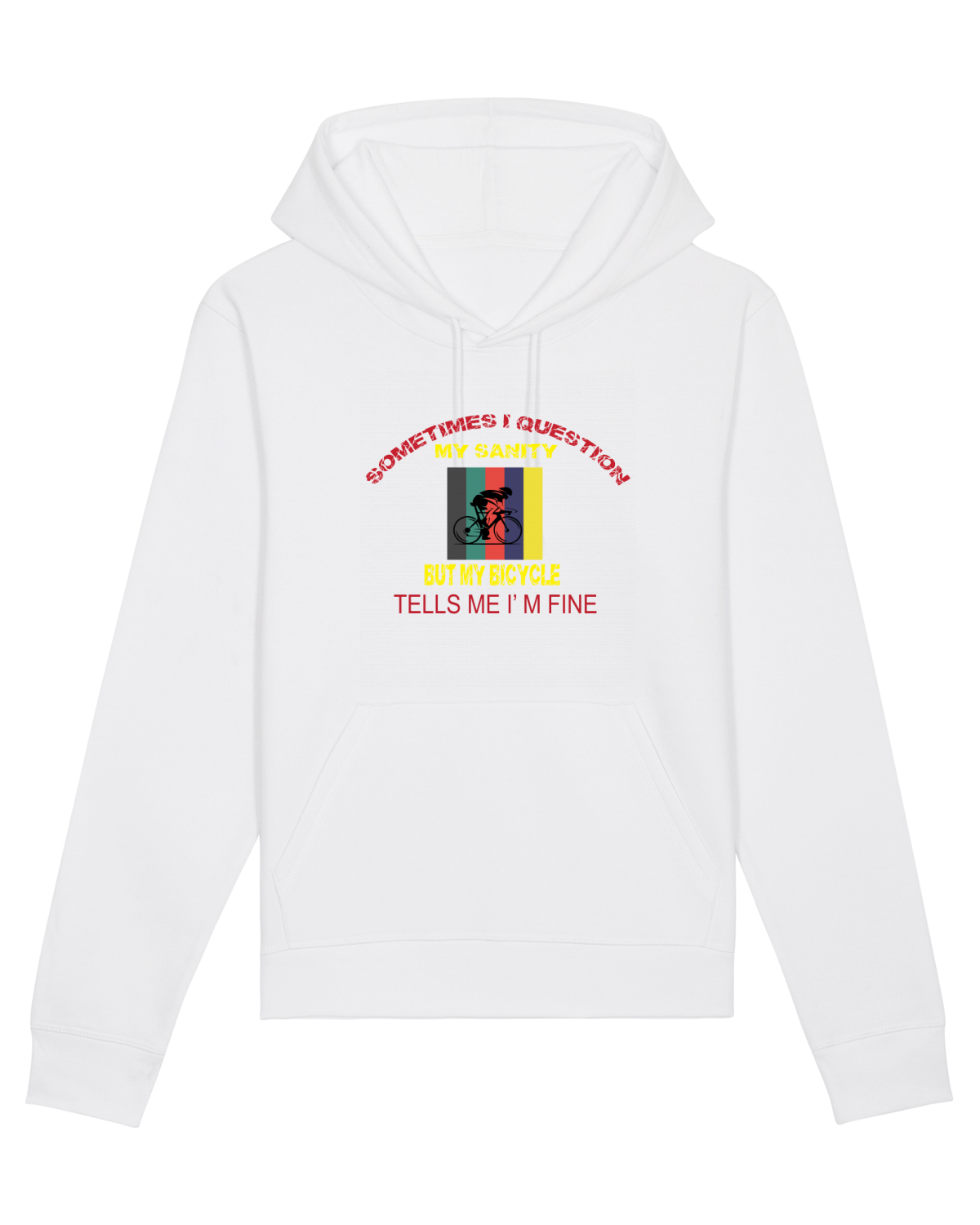 Hanorac Unisex Drummer White