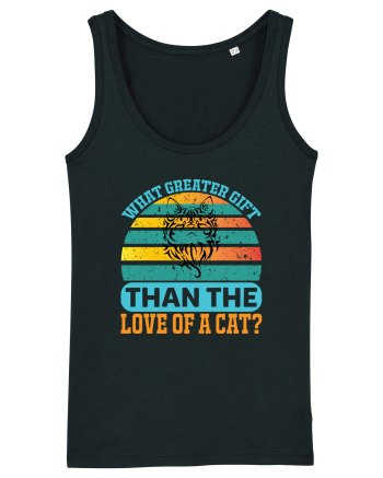 What Greater Gift Than The Love Of A Cat Black