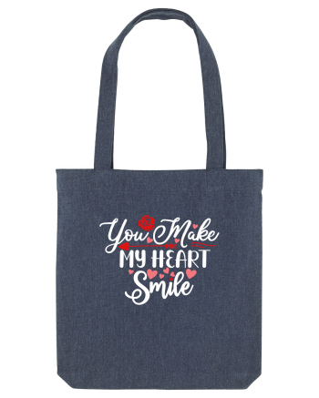 You Make My Heart Smile Midnight Blue