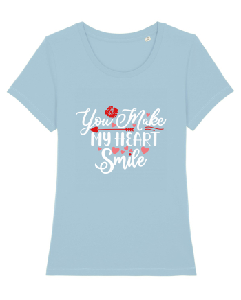 You Make My Heart Smile Sky Blue