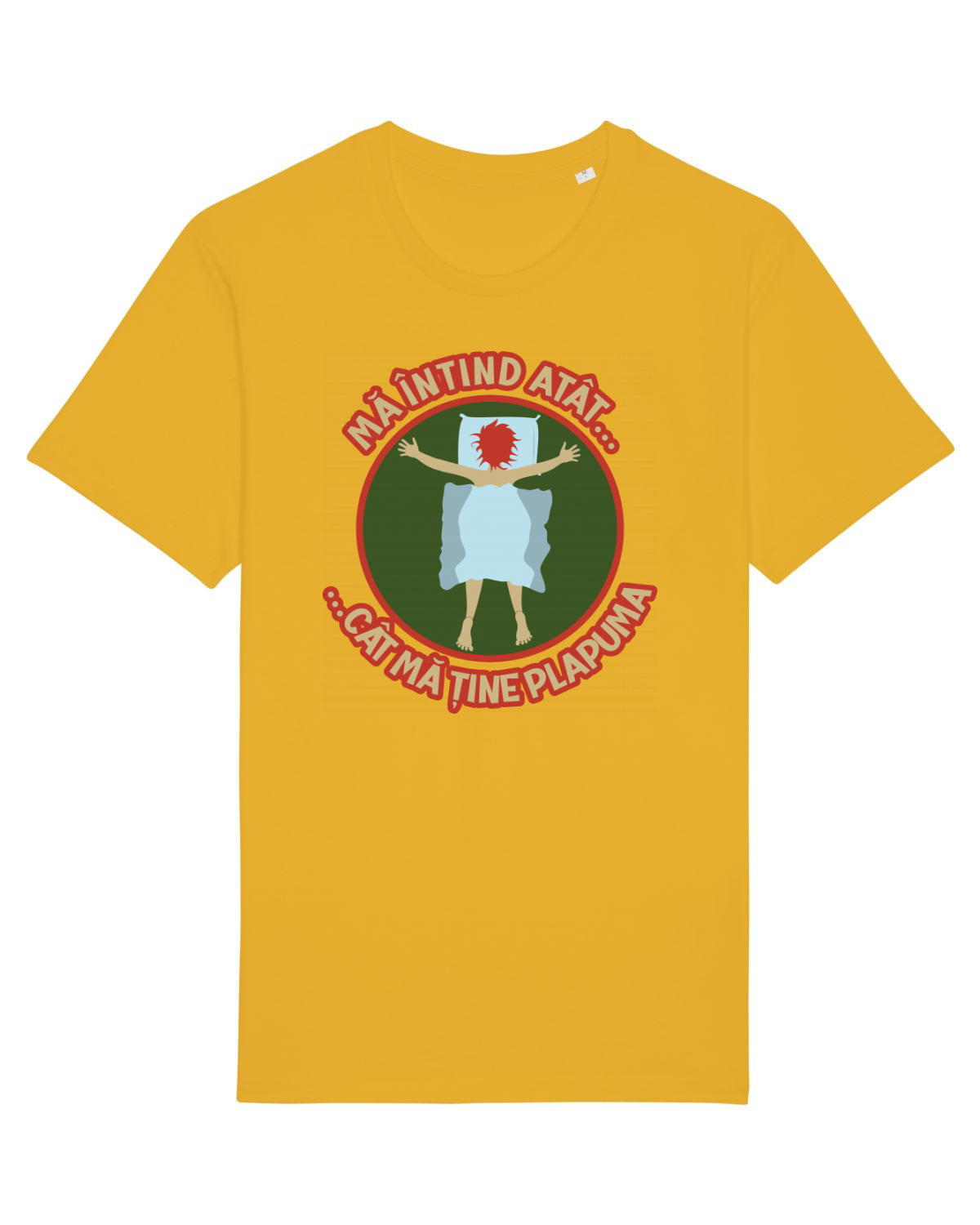Tricou mânecă scurtă Unisex Rocker Spectra Yellow