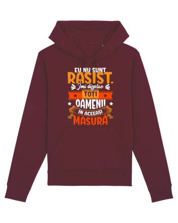 Nu sunt rasist Burgundy
