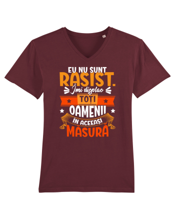 Nu sunt rasist Burgundy