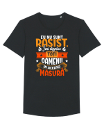 Nu sunt rasist Tricou mânecă scurtă guler larg Bărbat Skater