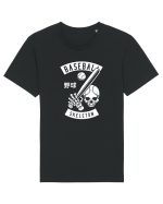 Baseball Skeleton White Tricou mânecă scurtă Unisex Rocker