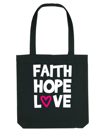 Faith Hope Love Black