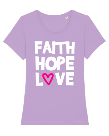 Faith Hope Love Lavender Dawn