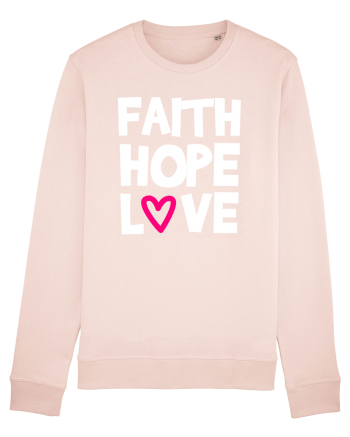 Faith Hope Love Candy Pink