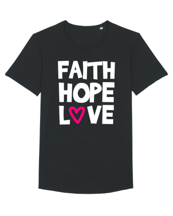 Faith Hope Love Black